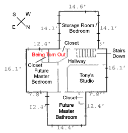 Second floor plan